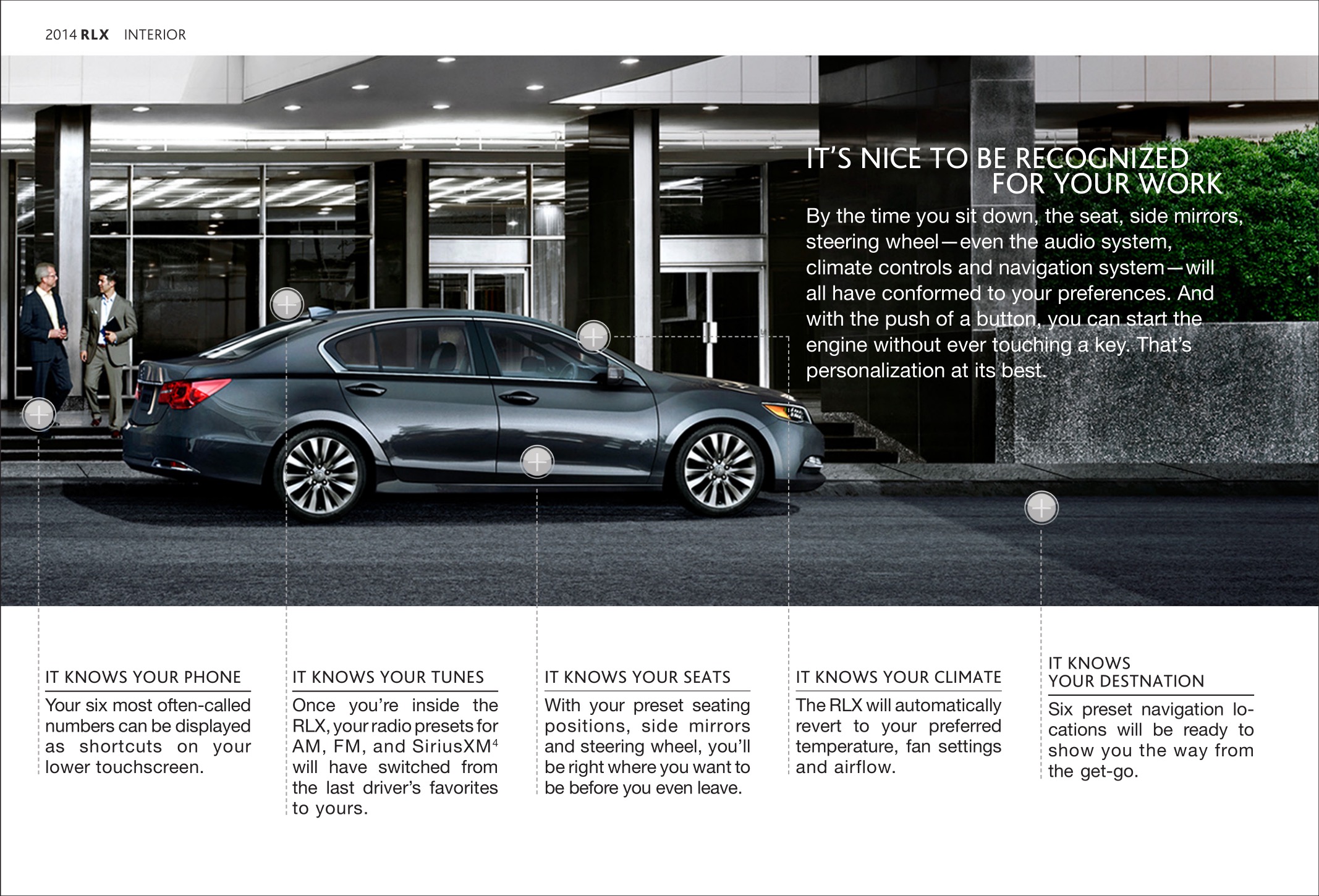 2014 Acura RLX Brochure Page 9
